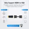 Vention AIDB0 HDMI į VGA keitiklis, 3,5 mm garso jungtis
