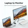 HDMI į VGA keitiklis Vention 0,15 m Juodas HDMI A tipo VGA D-Sub Micro USB Garsas