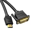 Vention HDMI į DVI laidas 1.5 m juodas (HDMI A tipo – DVI-D)