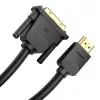 Vention HDMI į DVI laidas 1.5 m juodas (HDMI A tipo – DVI-D)