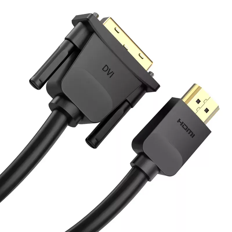 Vention HDMI į DVI laidas 1.5 m juodas (HDMI A tipo – DVI-D)