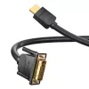 Vention HDMI į DVI laidas 1.5 m juodas (HDMI A tipo – DVI-D)