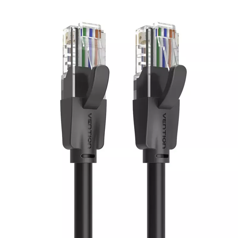Vention Cat.6 UTP pataisos laidas RJ-45 20 m, juodas