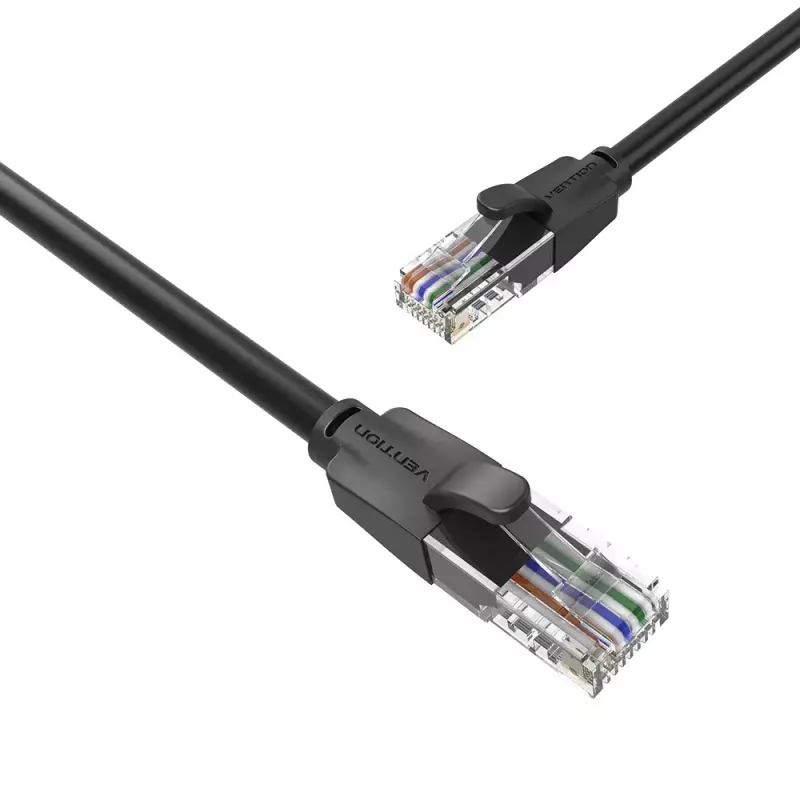 Vention Cat.6 UTP pataisos laidas RJ-45 20 m, juodas