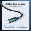 USB 2.0 A (vyriškas) į B (vyriškas) laidas Vention COQBJ, 0,5 m, juodas, PVC apvalkalas, 2 A, 0,48 Gbit/s