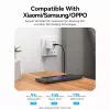 Vention USB 2.0 A (vyriškas) į C (vyriškas) 3A laidas 0,5 m juodas