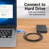 USB A į A laidas Vention CONBD 0,5 m, USB 3.2 Gen 1 (5 Gbit/s), juodas