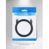 USB 3.0 A‑vyriškas į A‑vyrišką laidas 1,5 m — Vention, USB 3.2 Gen 1, juodas PVC