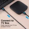 USB 3.0 A‑vyriškas į A‑vyrišką laidas 1,5 m — Vention, USB 3.2 Gen 1, juodas PVC