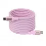 CLUB3D USB-C magnetinė ritė 240W rožinis laidas 2m USB 2.0
