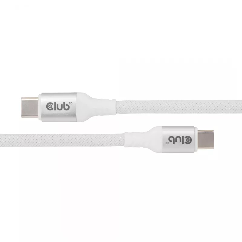 USB-C laidas su magnetine rite Club 3D CAC-3032 — baltas