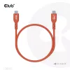 CLUB3D USB2 Type-C abipusis USB-IF sertifikuotas kabelis, duomenys 480 Mb, PD 240W (48V/5A) EPR M/M 4m / 13.13ft