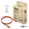 CLUB3D USB2 Type-C abipusis USB-IF sertifikuotas kabelis, duomenys 480 Mb, PD 240W (48V/5A) EPR M/M 4m / 13.13ft
