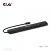 CLUB3D 10-1 nešiojamas USB Type-C 10Gbps dokas su HDMI 8K30Hz ir PD 3.1 140W