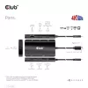 CLUB3D CSV-1598 USB Gen2 Type-C į Dual DisplayPort 4k60Hz 7-in-1 HUB