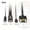 CLUB3D HDMI į VGA laidas M/M 2m / 6,56 pėdos 28AWG