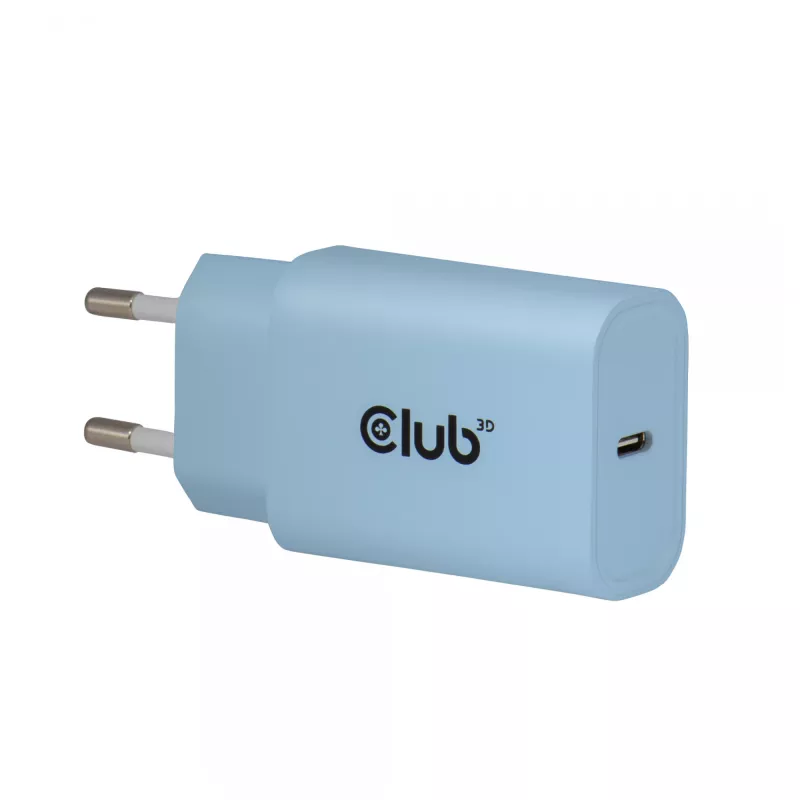 CLUB3D 2 vnt. USB-C įkroviklis 30 W Baltas