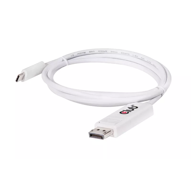 CLUB3D USB 3.1 Type C laidas į DisplayPort 1.2 UHD adapteris CAC-1517