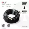 Club 3D HDMI Hybrid AOC laidas 8K60Hz / 4K120Hz 50 m, HDMI A tipo kištukas–kištukas