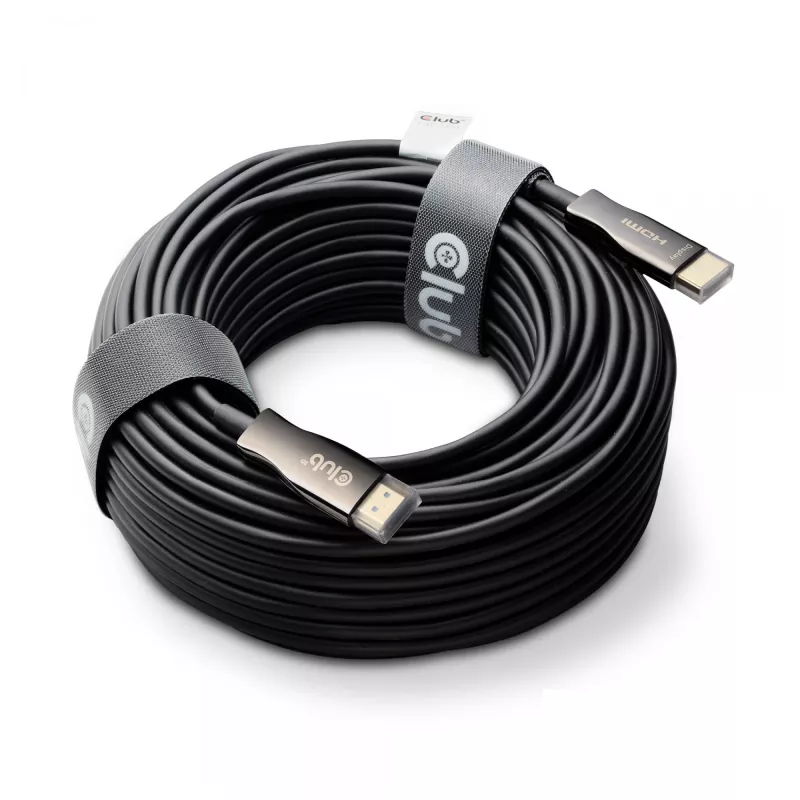 Club 3D HDMI Hybrid AOC laidas 8K60Hz / 4K120Hz 50 m, HDMI A tipo kištukas–kištukas
