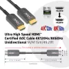 CLUB3D Ultra High Speed HDMI™ sertifikuotas aktyvus optinis laidas 4K120Hz/8K60Hz vienakryptis M/M 15m