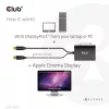 CLUB3D CAC-1130-A aktyvus adapteris iš Mini DisplayPort į Dual Link DVI (be HDCP) – skirtas Apple Cinema ekranams