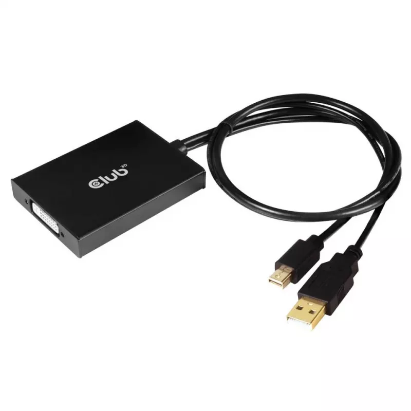 Aktyvus adapteris MiniDisplayPort 1.2a į Dual Link DVI-D CLUB3D CAC-1130