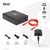 CLUB3D kelioninis įkroviklis 132W GAN technologija, keturi USB Type-A ir -C prievadai, Power Delivery (PD) 3.0 palaikymas
