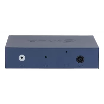 Dahua Technology CS4005-4ET1GT-36 valdomas L2 tinklo jungiklis su PoE, 4 PoE prievadai, Gigabit Ethernet, mėlynas