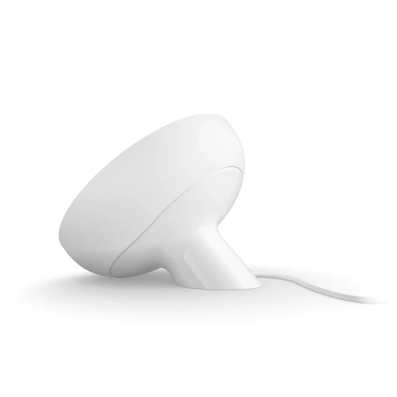Philips Hue Bloom stalinė lempa su baltos ir spalvotos šviesos funkcija, išmanioji lempa, ZigBee, balta, integruotas LED, metalas, nekeičiama lemputė