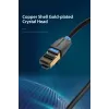Vention Cat.8 SFTP Patch Laidas 0,5 m Juodas RJ-45 Auksuoti Kontaktai