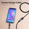 Vention USB 2.0 A patinas į A moterišką ilginimo laidas 3 m juodas PVC