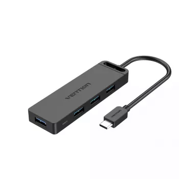 Vention TGKBB USB 3.2 Gen 1 tipo C šakotuvas, 5000 Mbit/s, juodas