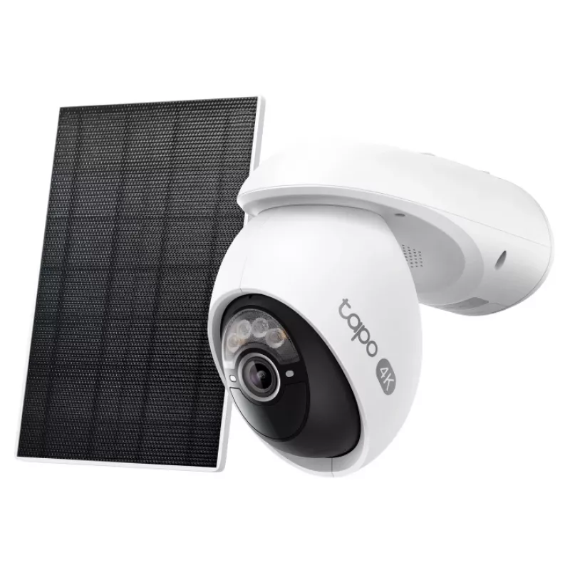 IP stebėjimo kamera TP‑Link Tapo C660 KIT — 8 MP 3840×2160, 4 mm objektyvas, 20 kadrų/s, Wi‑Fi ir Ethernet, lauko IP65, IR naktinis matymas 12 m