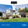 IP stebėjimo kamera TP‑Link Tapo C660 KIT — 8 MP 3840×2160, 4 mm objektyvas, 20 kadrų/s, Wi‑Fi ir Ethernet, lauko IP65, IR naktinis matymas 12 m