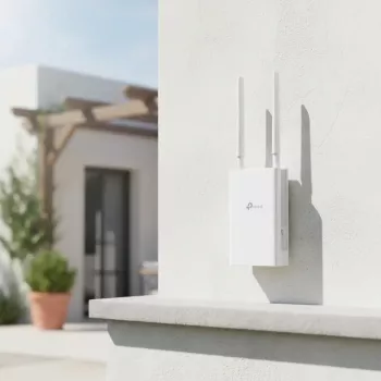 TP-Link TL-MR100-OUTDOOR belaidis maršrutizatorius Fast Ethernet vienos juostos (2,4 GHz) 4G baltas