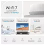 TP-Link Deco BE22 (1 vnt.) belaidžio tinklo sistema, dviejų juostų (2,4 GHz / 5 GHz), Wi-Fi 7 (802.11be), balta, 4 vidinės antenos