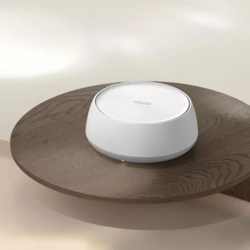 TP-Link Deco BE22 (1 vnt.) belaidžio tinklo sistema, dviejų juostų (2,4 GHz / 5 GHz), Wi-Fi 7 (802.11be), balta, 4 vidinės antenos