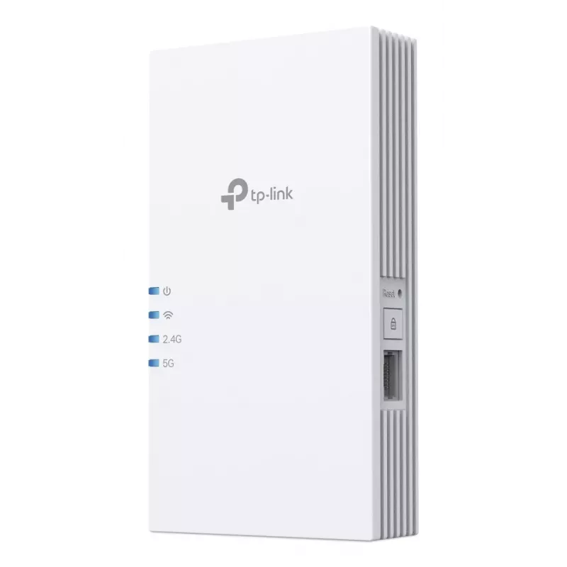Wi-Fi 7 tinklo stiprintuvas TP-Link RE220BE – dviejų juostų 2,4/5 GHz, 802.11be, 2 išorinės antenos, 100–240 V