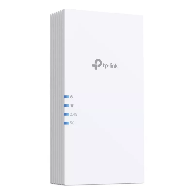 Wi-Fi 7 tinklo stiprintuvas TP-Link RE220BE – dviejų juostų 2,4/5 GHz, 802.11be, 2 išorinės antenos, 100–240 V