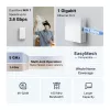 Wi-Fi 7 tinklo stiprintuvas TP-Link RE220BE – dviejų juostų 2,4/5 GHz, 802.11be, 2 išorinės antenos, 100–240 V
