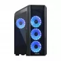 Korpusas CHIEFTEC Scorpion 3 GL-03B-OP — bokštinis ATX/Micro-ATX/Mini-ITX, grūdintas stiklas, 3×120 mm priekiniai ventiliatoriai