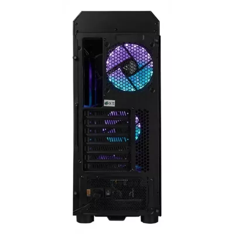 PC korpusas CHIEFTEC SCORPION 3 GL-03B-UC-OP — juodas, grūdintas stiklas, ATX/Micro-ATX, 3x120mm priekiniai + 1x120mm galinis ventiliatoriai
