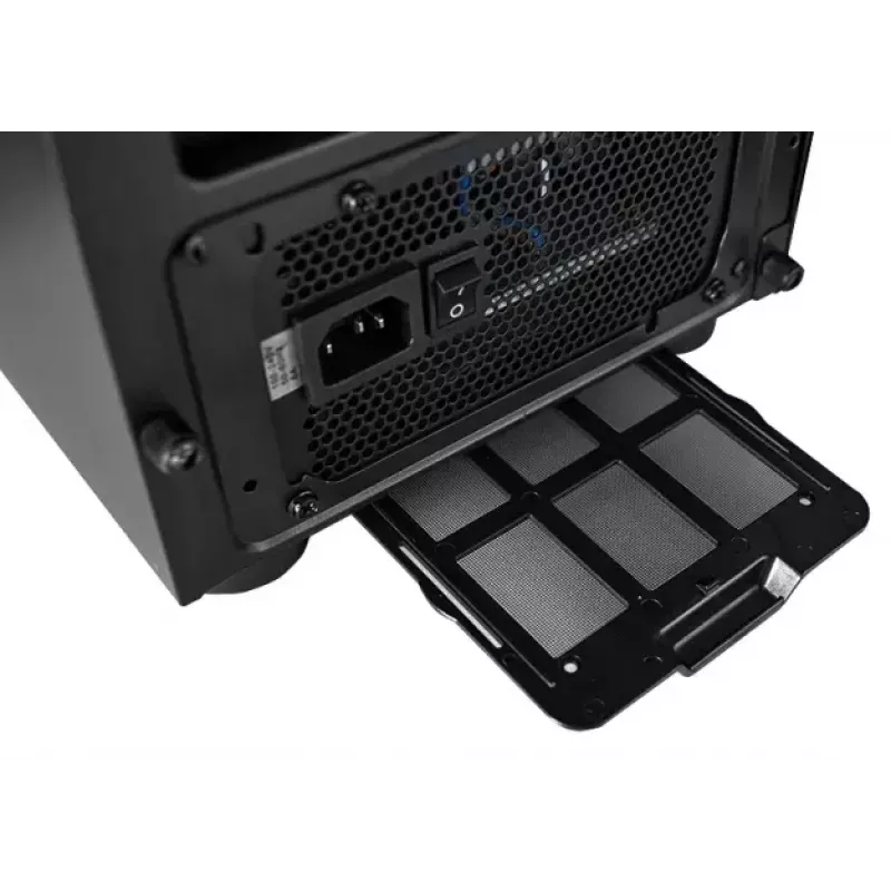PC korpusas CHIEFTEC SCORPION 3 GL-03B-UC-OP — juodas, grūdintas stiklas, ATX/Micro-ATX, 3x120mm priekiniai + 1x120mm galinis ventiliatoriai
