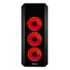 PC korpusas CHIEFTEC SCORPION 3 GL-03B-UC-OP — juodas, grūdintas stiklas, ATX/Micro-ATX, 3x120mm priekiniai + 1x120mm galinis ventiliatoriai