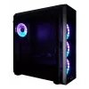 PC korpusas CHIEFTEC SCORPION 3 GL-03B-UC-OP — juodas, grūdintas stiklas, ATX/Micro-ATX, 3x120mm priekiniai + 1x120mm galinis ventiliatoriai