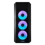 PC korpusas CHIEFTEC SCORPION 3 GL-03B-UC-OP — juodas, grūdintas stiklas, ATX/Micro-ATX, 3x120mm priekiniai + 1x120mm galinis ventiliatoriai