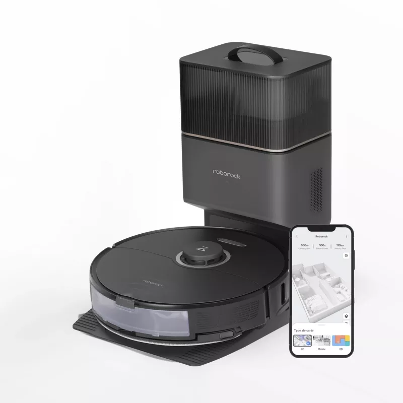 Roborock S8+ 0.35 L Juodas