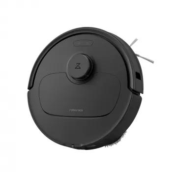 Roborock Q Revo L – apvalus robotas dulkių siurblys su šluostymu, 0,33 L dulkėms, 2,7 L bazė, 180 min veikimo, 5200 mAh, juodas