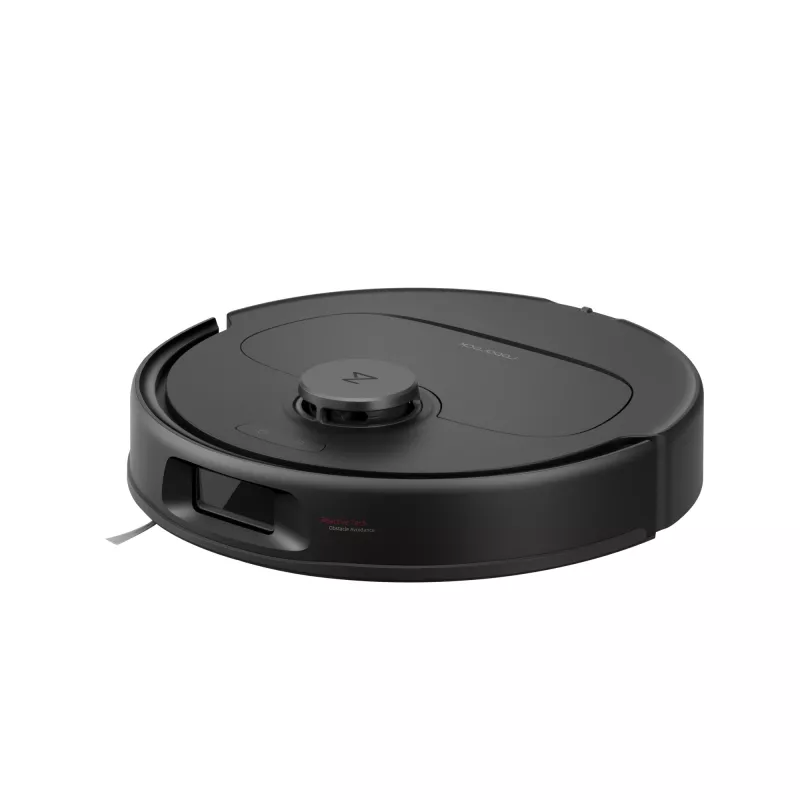 Roborock Q Revo L – apvalus robotas dulkių siurblys su šluostymu, 0,33 L dulkėms, 2,7 L bazė, 180 min veikimo, 5200 mAh, juodas